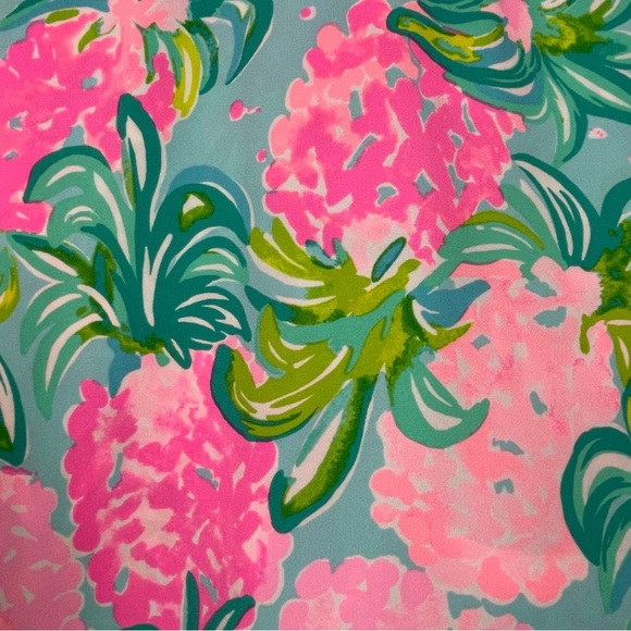 Lilly Pulitzer Jonna High Collar Classic Fresh Fun Beach Preppy Shift Romper - 8 - Picture 14 of 16